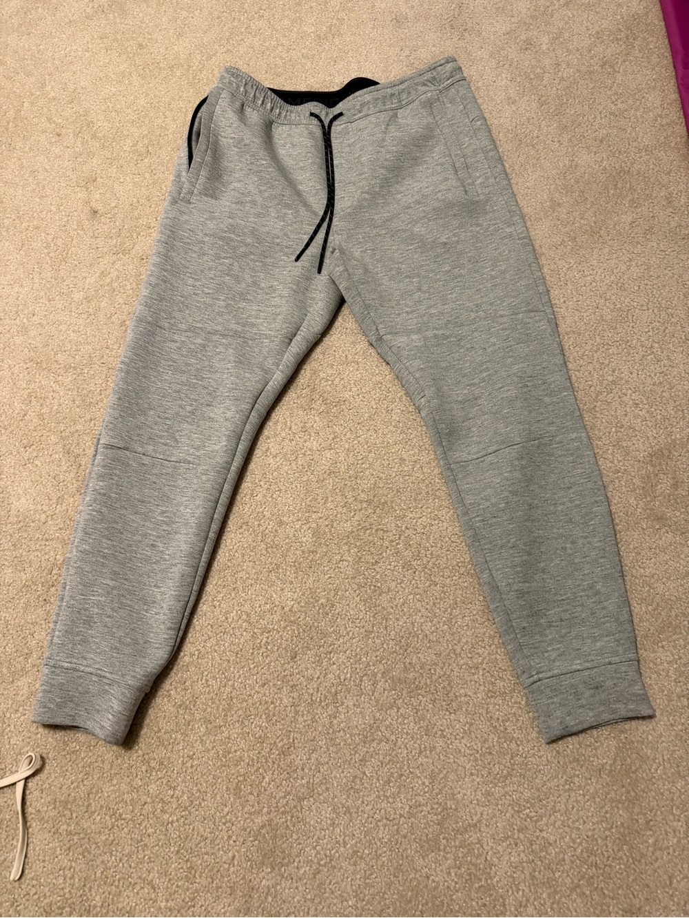 Men's American Eagle Grey Drawstring Jogger Pants